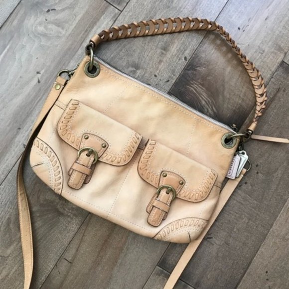 Coach Poppy Vachetta Whipstitch Leather Crossbody - Picture 2 of 8